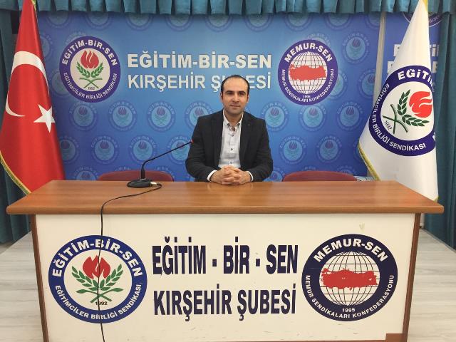KIRŞEHİR MEMUR-SEN BAŞKANLIĞINDAN AÇIKLAMA 