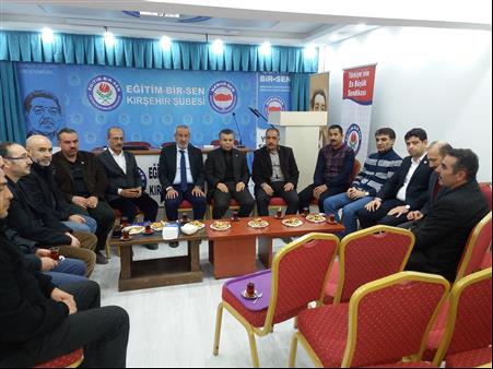 MİKAİL ASLAN ŞUBEMİZİ ZİYARET ETTİ