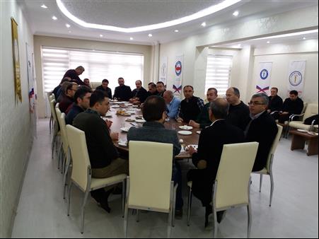 İŞ YERİ TEMSİLCİLERİMİZLE BULUŞTUK