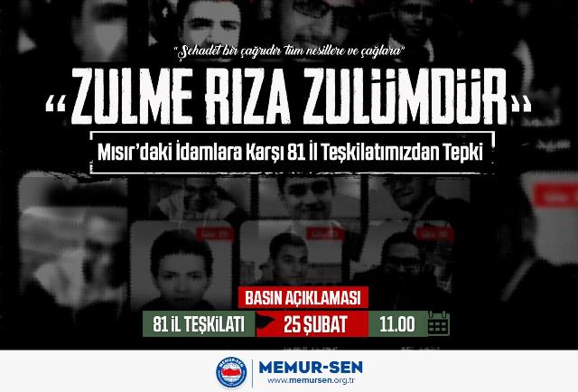 ZÜLME RIZA ZÜLÜMDÜR!