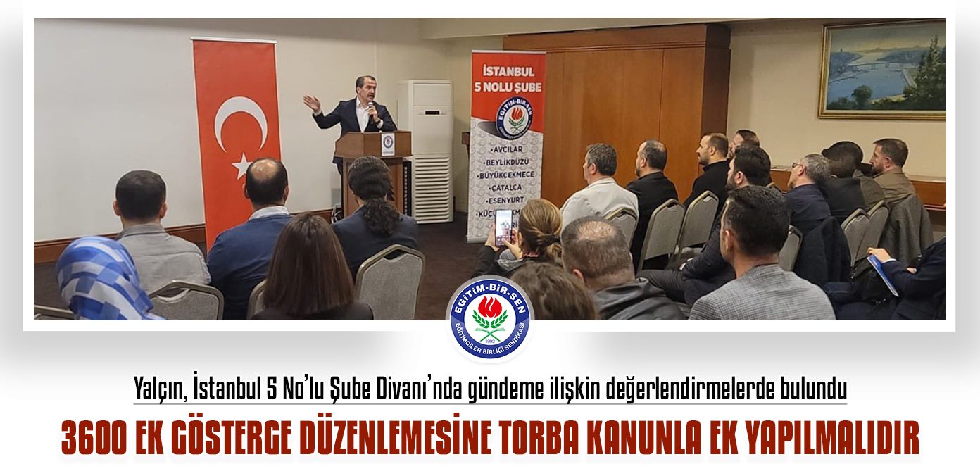 3600 ek gösterge düzenlemesine torba kanunla ek yapılmalıdır.