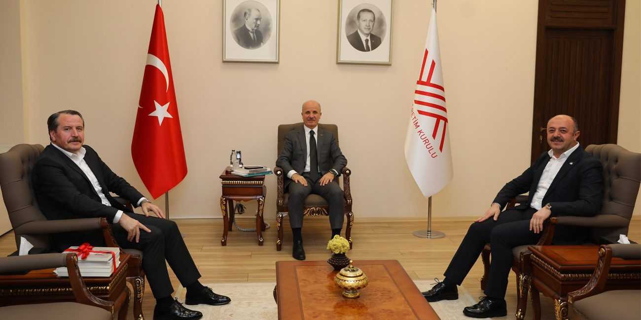 YÖK BAŞKANI ÖZVAR İLE ÜNİVERSİTE ÇALIŞANLARININ SORUNLARINI GÖRÜŞTÜK