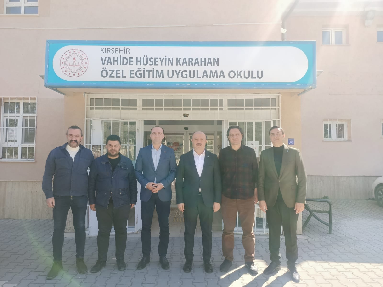 EĞİTİM BİR-SEN GENEL SEKRETERİMİZ TALAT YAVUZ VAHİDE HÜSEYİN KARAHAN ÖZEL EĞİTİM UYGULAMA OKULUNU ZİYARET ETTİ.