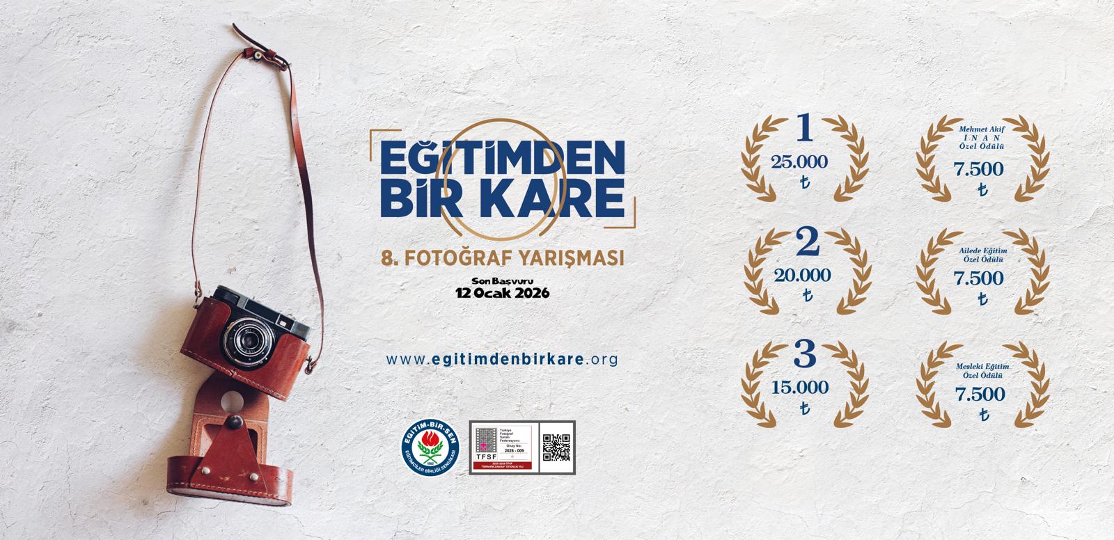 EĞİTİMİ SANATLA BULUŞTURAN “EĞİTİMDEN BİR KARE” FOTOĞRAF YARIŞMAMIZIN BAŞVURULARI BAŞLADI