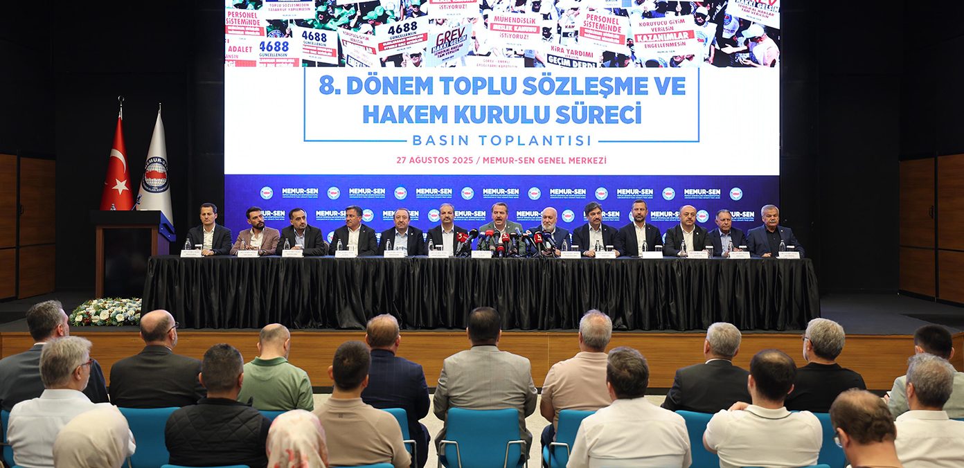YENİ BİR SENDİKA YASASI BİR AN ÖNCE HAYATA GEÇİRİLMELİ