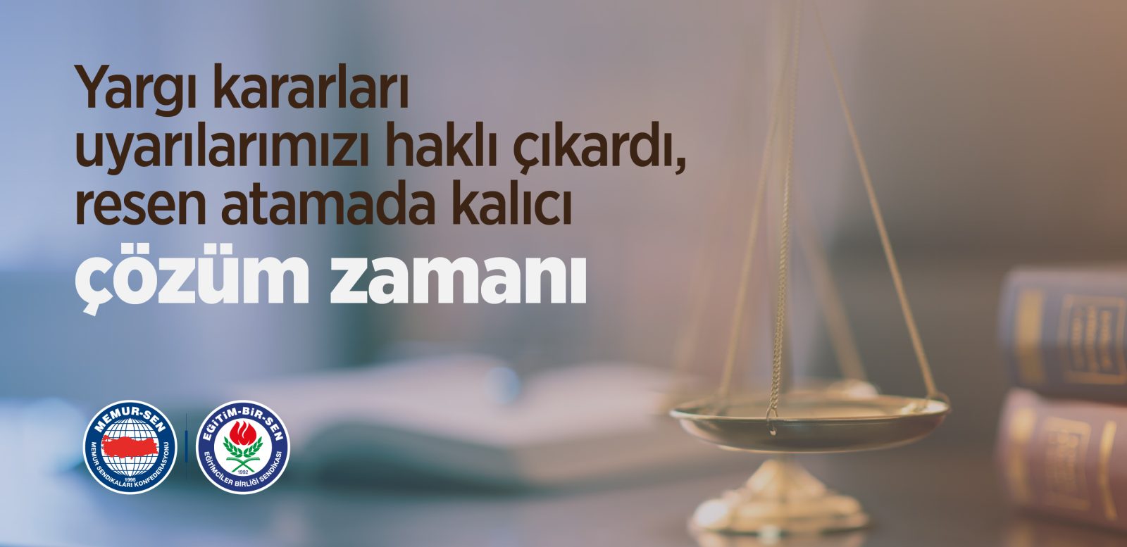 YARGI KARARLARI UYARILARIMIZI HAKLI ÇIKARDI, RESEN ATAMADA KALICI ÇÖZÜM ZAMANI