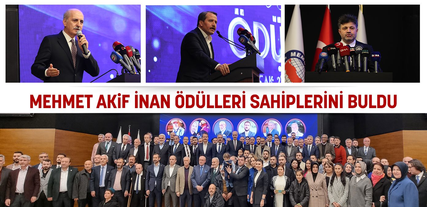 Mehmet Akif İnan Ödülleri Sahiplerini Buldu