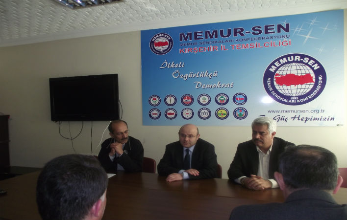 Ahi Evran Üniversitesi Genel Sekreteri Sendikamıza Ziyarette Bulundu