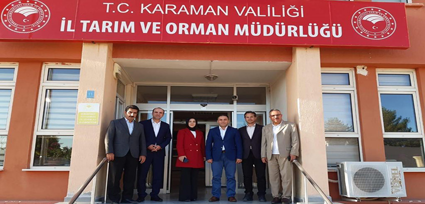 Karaman İl Tarım ve Orman Müdürü olarak atanan Hatice BULUT'a Eğitim Bir-Sen Kırşehir Şube Başkanımız Fatih Mehmet YAVUZ Hayırlı olsun ziyaretinde bulundu.
