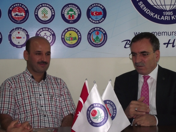 Ahi Evran Üniversitesi Rektöründen Eğitim-Bir-Sen’e İadeyi Ziyaret