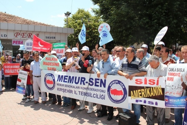 Mısır Halkının İradesine Saygı, Darbelere Hayır