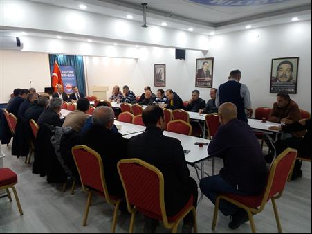 İŞ YERİ TEMSİLCİLERİMİZLE BULUŞTUK
