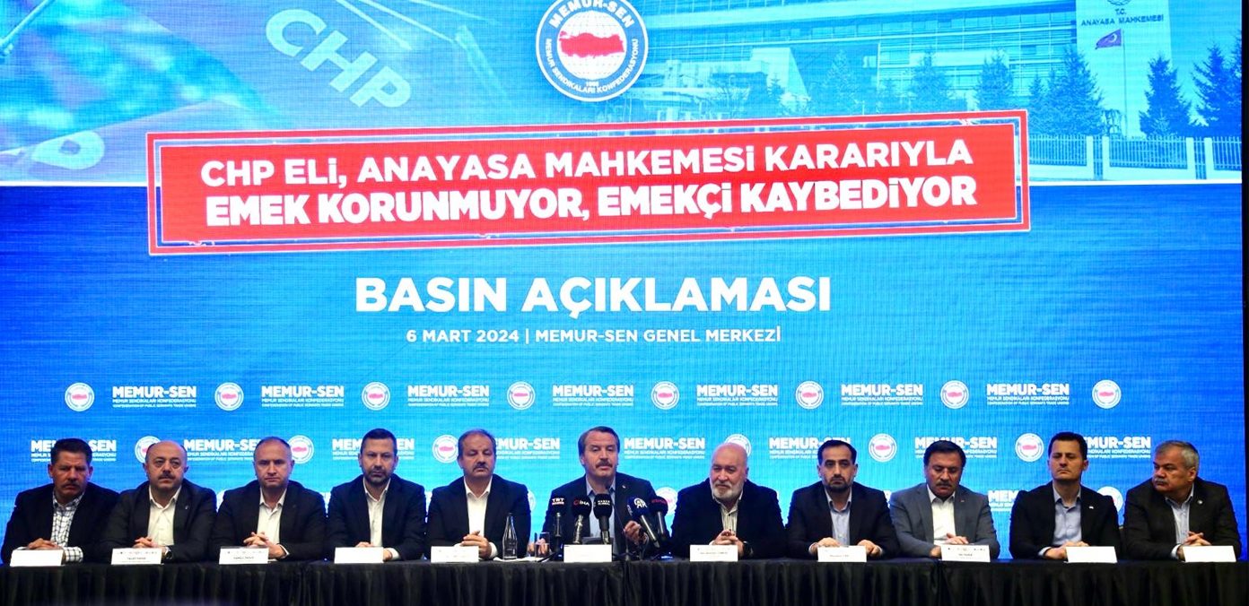 CHP VE ANAYASA MAHKEMESİ MEMURA KAYBETTİRDİ