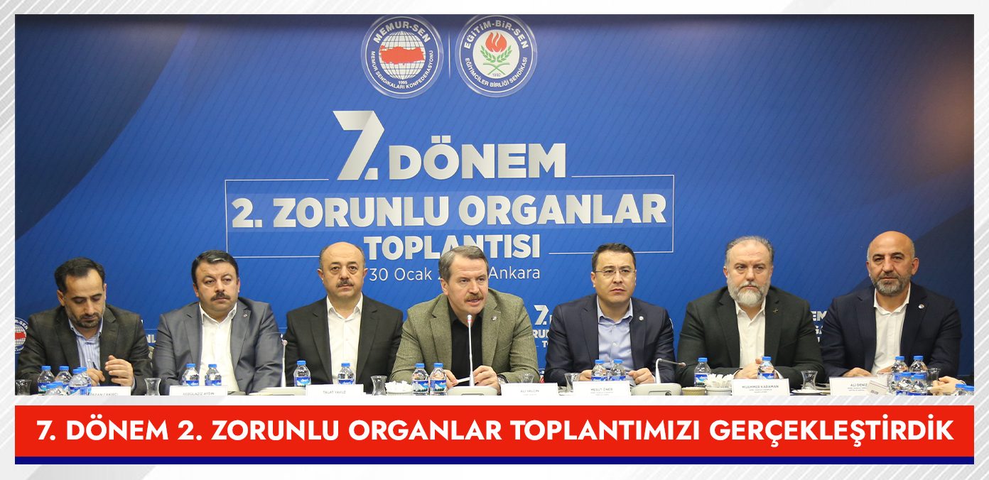 7.⁠ ⁠Dönem 2. Zorunlu Organlar Toplantımızı gerçekleştirdik