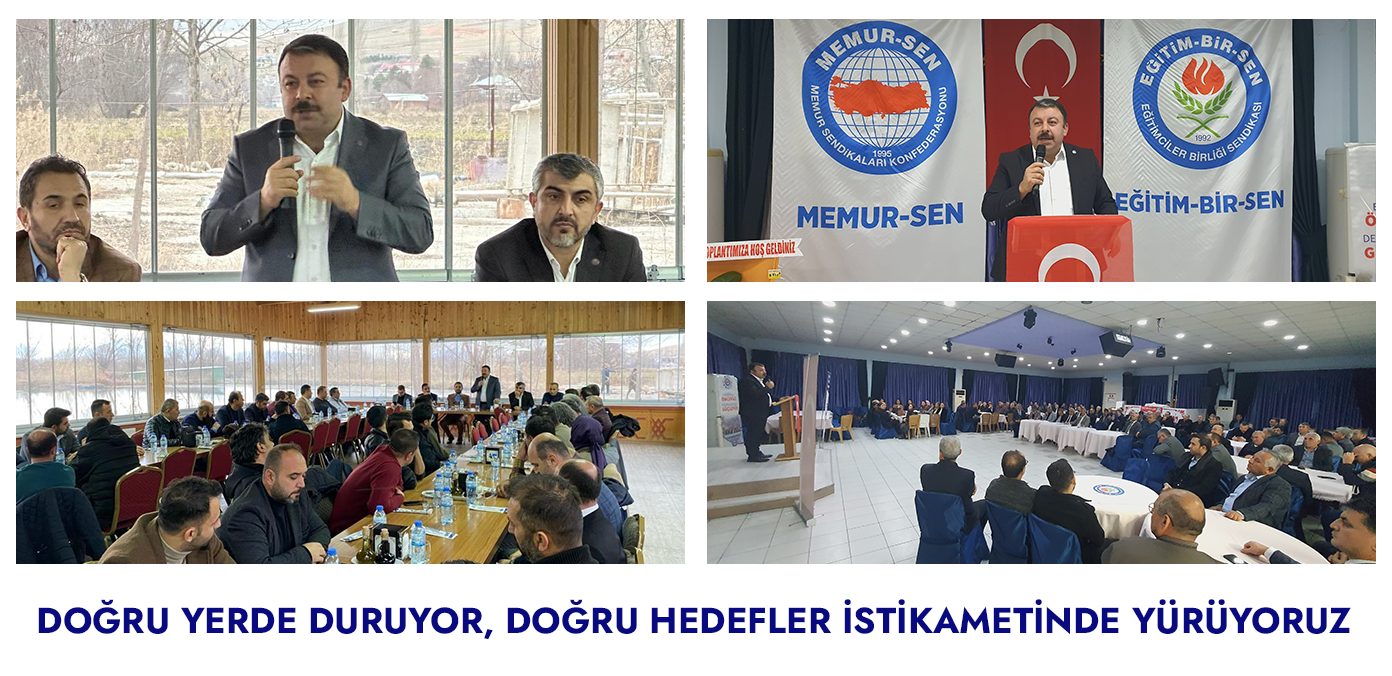 Doğru yerde duruyor, doğru hedefler istikametinde yürüyoruz