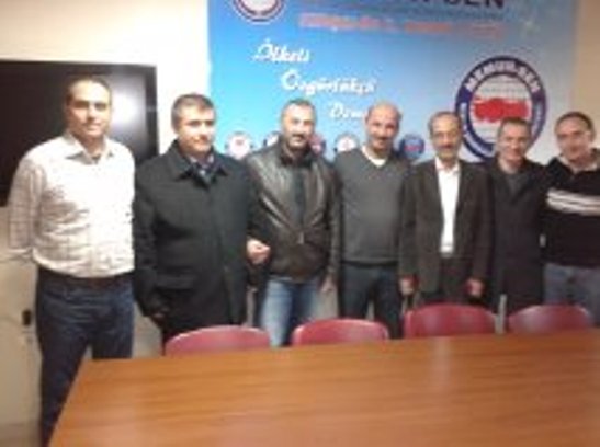Ali Rıza AKA başkan şubemizi ziyaret etti