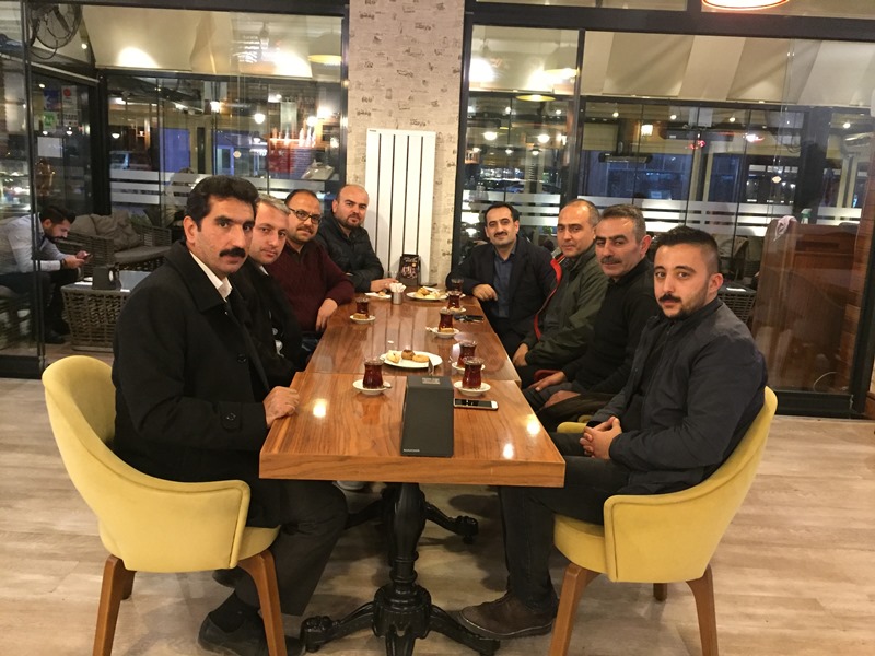 GENEL BASKAN YARDIMCIMIZ YENİ YÖNETİME TEBRİK ZİYARETİNDE BULUNDU