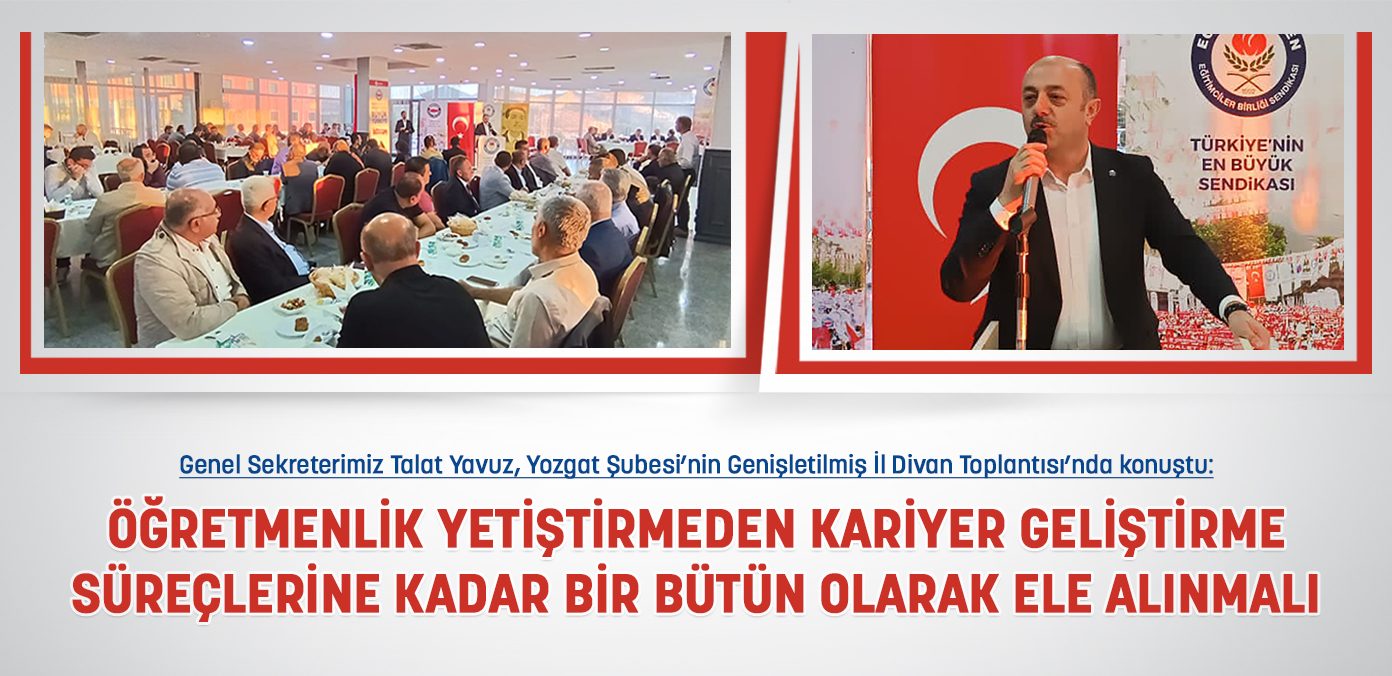 Öğretmenlik yetiştirmeden kariyer geliştirme süreçlerine kadar bir bütün olarak ele alınmalı