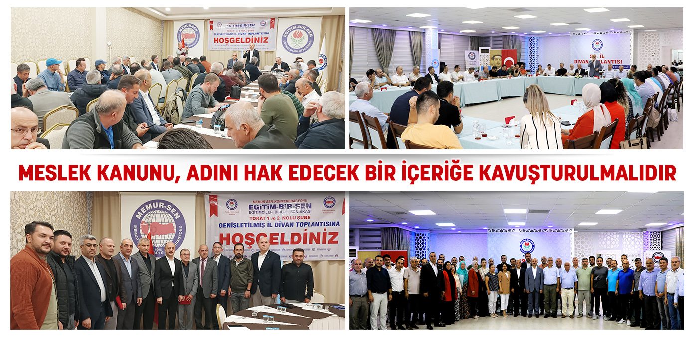 Meslek kanunu, adını hak edecek bir içeriğe kavuşturulmalıdır