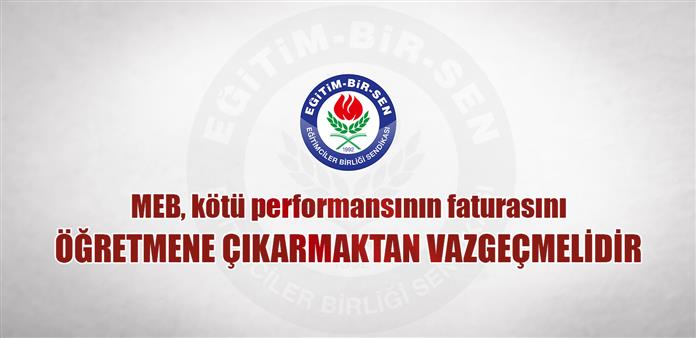 ÖĞRETMENE NOT İŞ BARIŞINI BOZAR