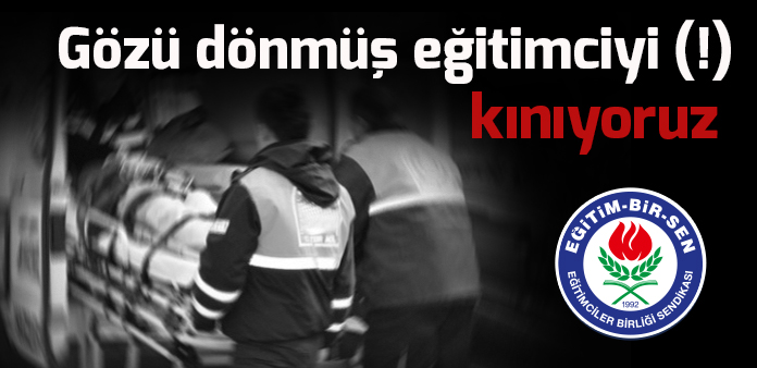 TEMSİLCİMİZE YAPILAN SALDIRIYI KINIYORUZ!