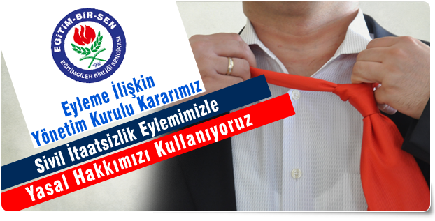 Sivil İtaatsizlik Eylemimizle Yasal Hakkımızı Kullanıyoruz
