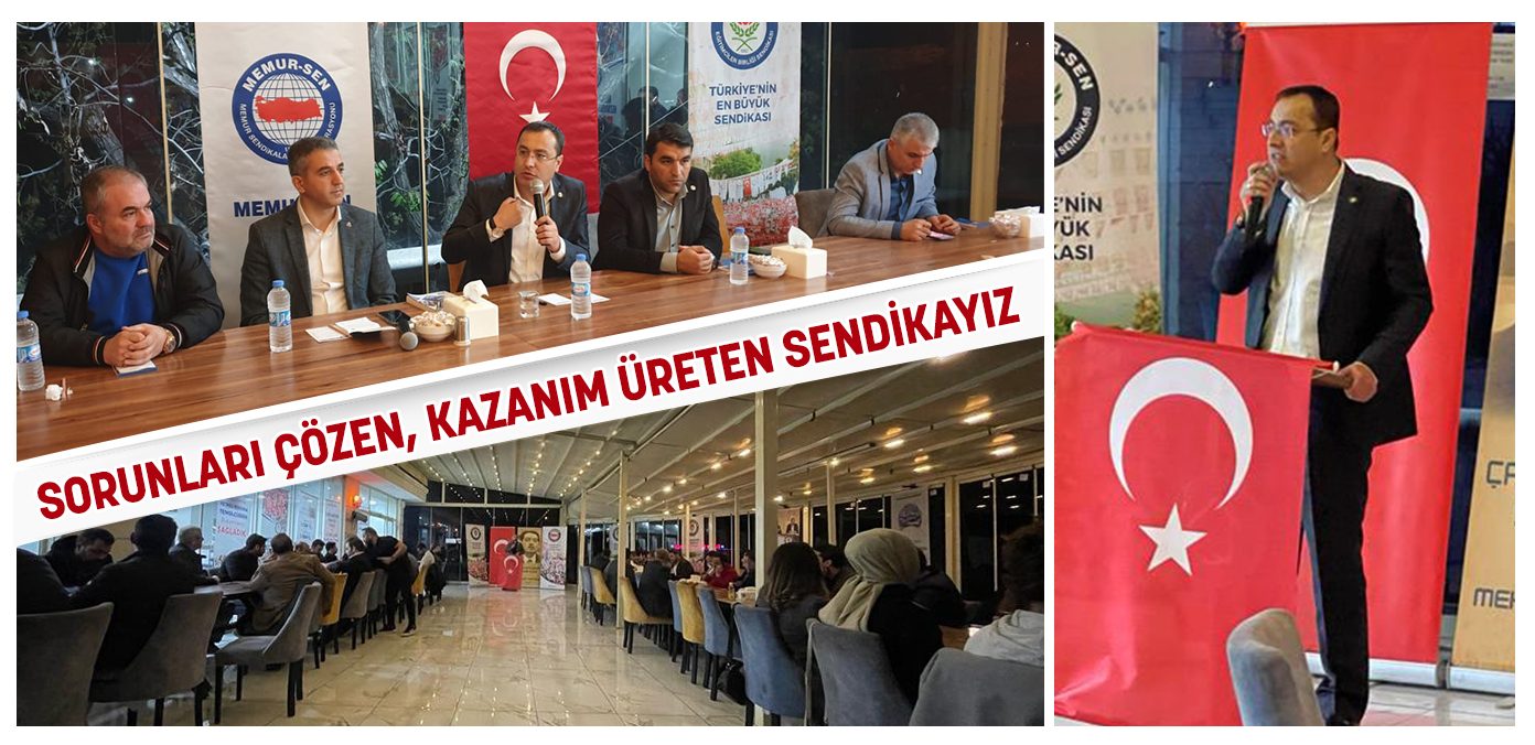 Sorunları çözen, kazanım üreten sendikayız