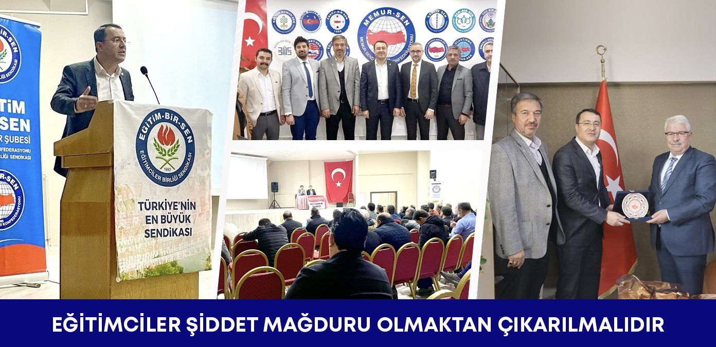 Eğitimciler şiddet mağduru olmaktan çıkarılmalıdır