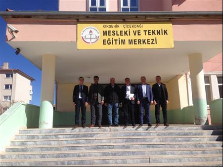 ÇİÇEKDAĞI EĞİTİM CAMİASIYLA BİR ARAYA GELDİK