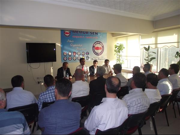 BELEDİYE BAŞKANIMIZ ŞUBEMİZDEYDİ